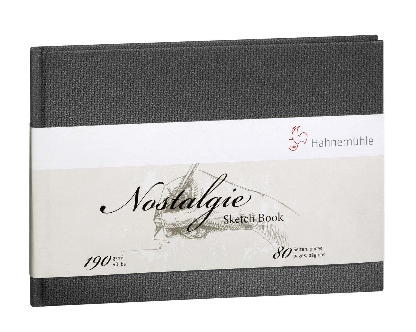 Hahnemühle® Nostalgie Sketchbook 190gsm Landscape A5