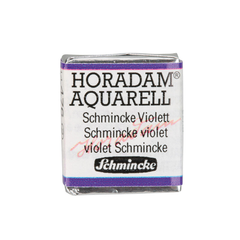 Schmincke HORADAM AQUARELL Watercolour Half Pan - Purples