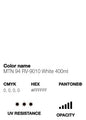 Aérosol finition mate MTN 94 RV9010 Blanc