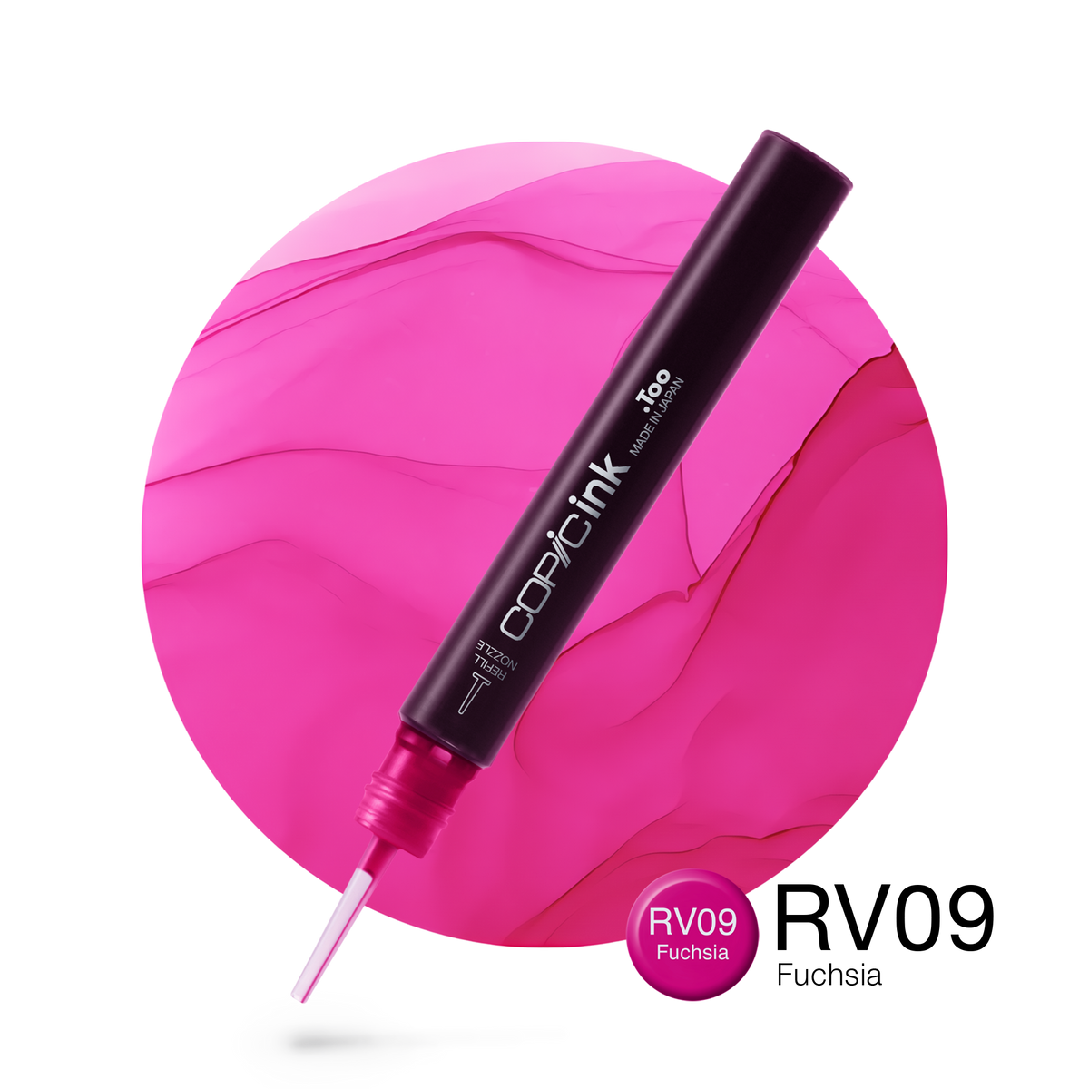 Copic Ink refill 12ml – RV09 Fuchsia