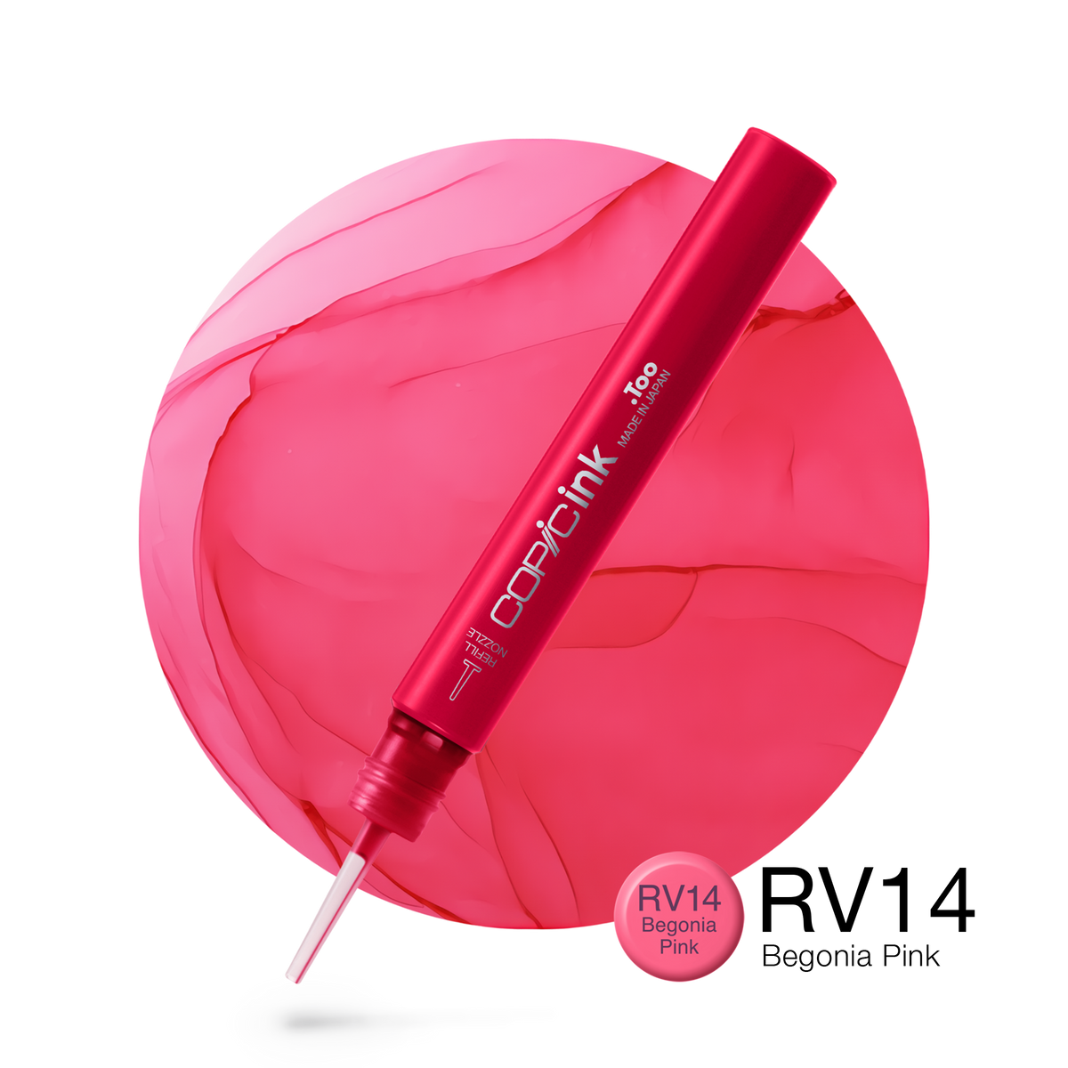 Copic Ink refill 12ml – RV14 Begonia Pink