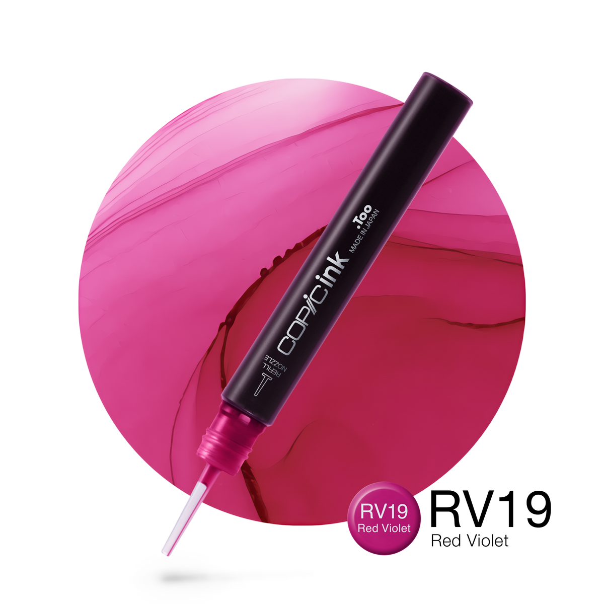 Copic Ink refill 12ml – RV19 Red Violet