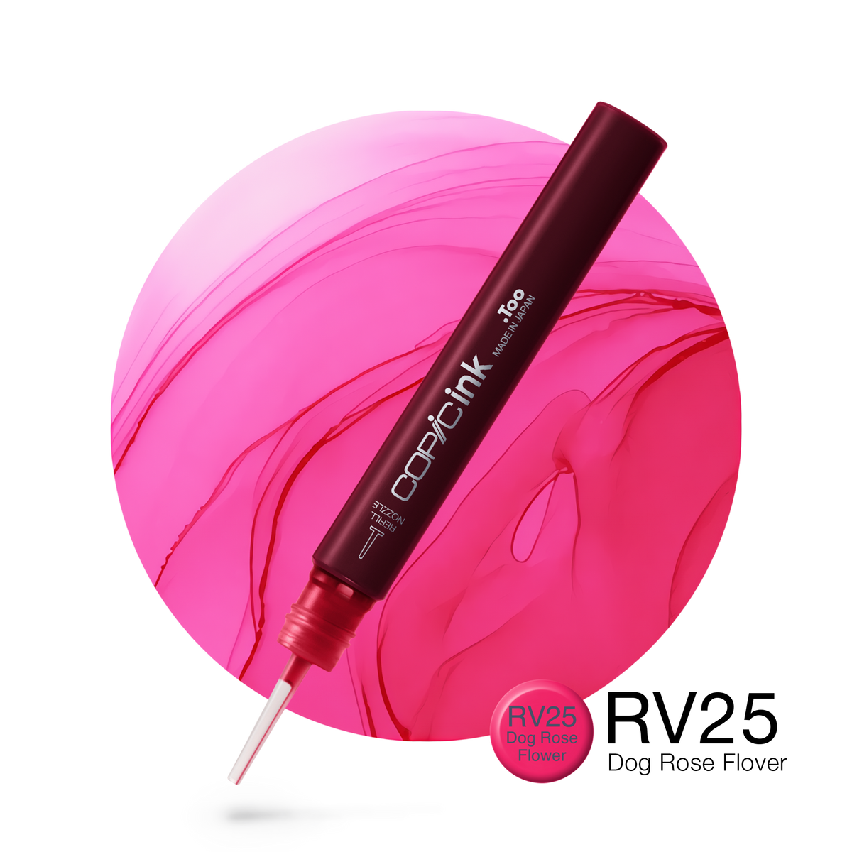 Copic Ink refill 12ml – RV25 Dog Rose Flower