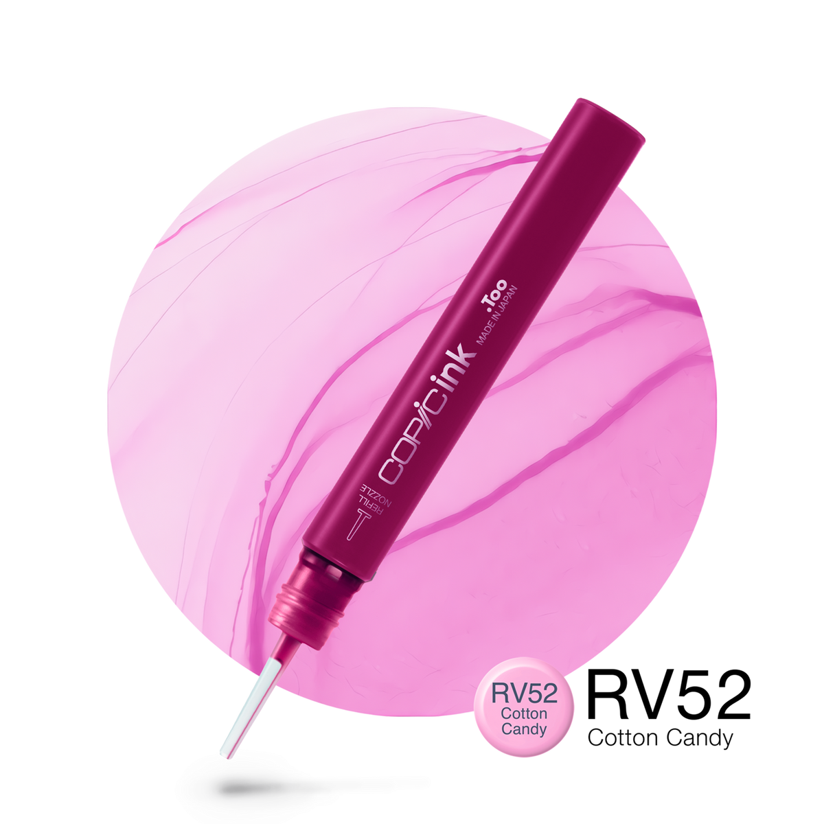 Copic Ink refill 12ml – RV52 Cotton Candy