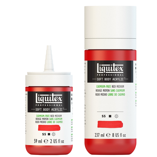 Liquitex Professional Soft Body Acrylics - Red