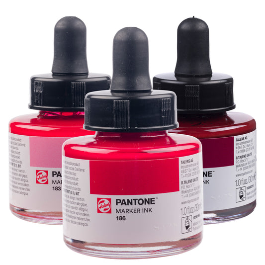Talens | Pantone Marker Ink Bottles - Red