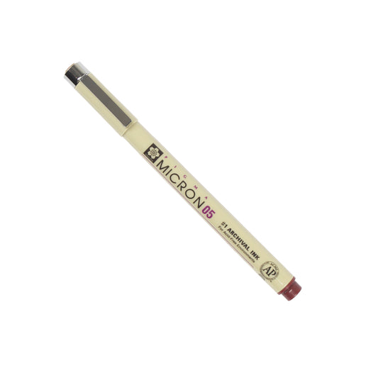 Sakura Pigma Micron Pen - Burgundy 05