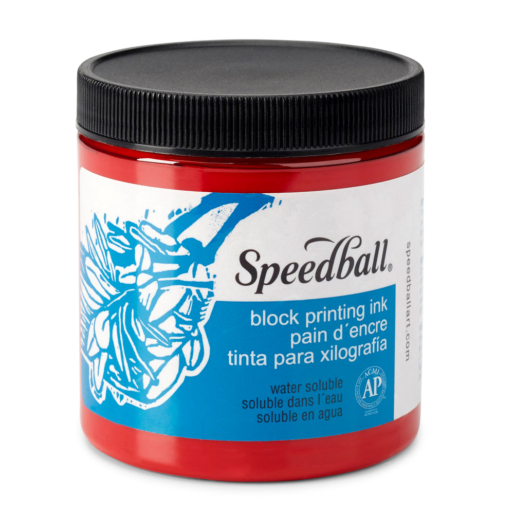 Speedball Water-Soluble Block Printing Inks 237ml