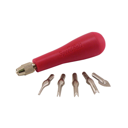 Speedball Lino Cutter Set #1 - Set of 6