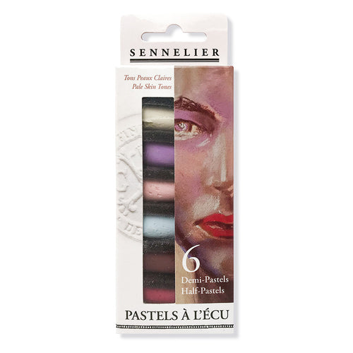 Sennelier Soft Pastels Set - Pale Skin Tones Set of 6