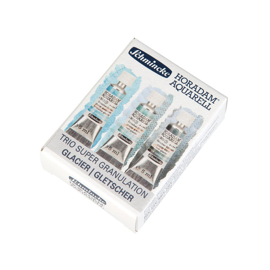 Schmincke HORADAM Supergranulation Watercolour Trio Set of 3 - Glacier