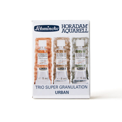 Schmincke HORADAM  Supergranulation Watercolour Trio Set of 3 - Urban