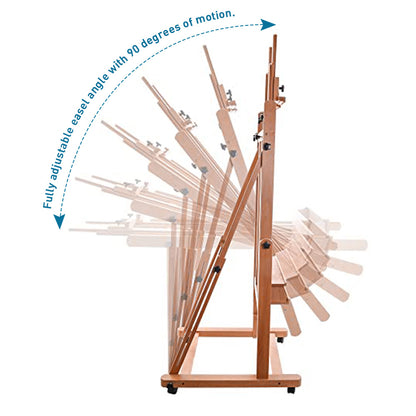 Skeena XL Double-Masted Studio Easel – view 7