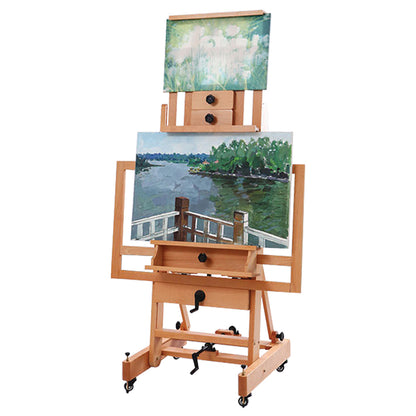 Kootenay XL H-Frame Twin Canvas Studio Easel – view 5