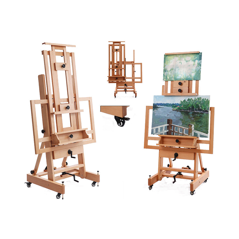 Kootenay XL H-Frame Twin Canvas Studio Easel – view 7