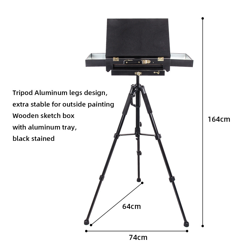 Nootka Tripod Sketchbox Easel – view 3