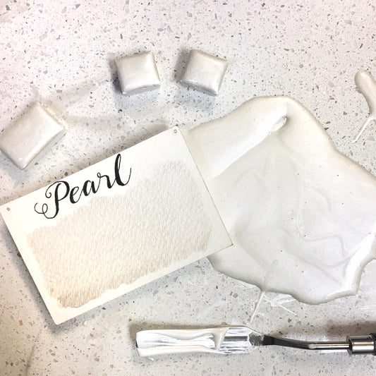 Stoneground Paint Co. Watercolour Half Pans - Pearlescent Colours