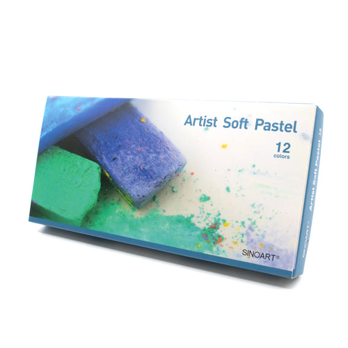 Sinoart Soft Pastel Set of 12 Assorted Colours