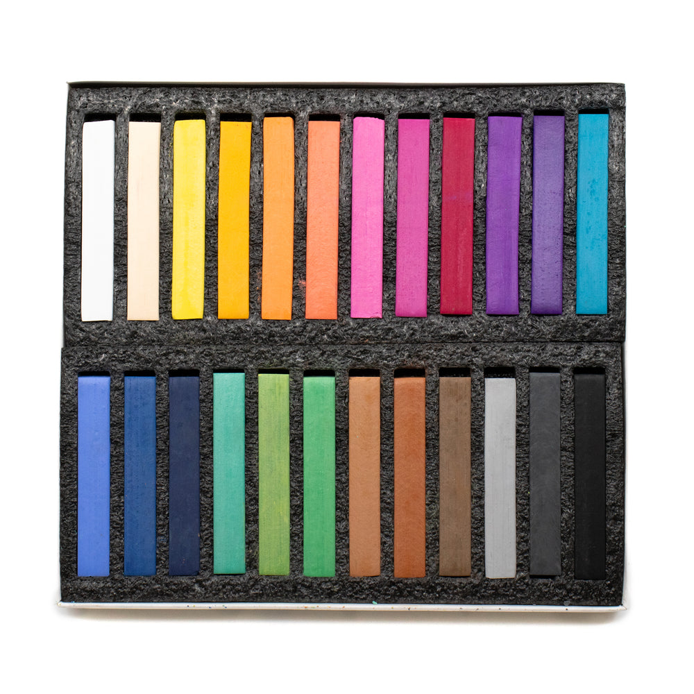 Sinoart Soft Pastel Set of 24 Assorted Colours
