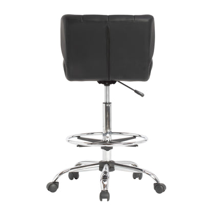 Studio Designs Black Crest Drafting Chair (Special Order)