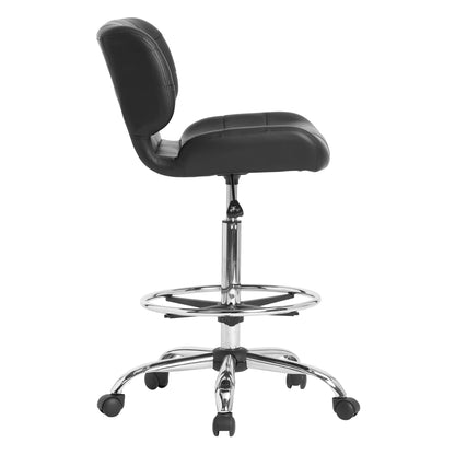 Studio Designs Black Crest Drafting Chair (Special Order)