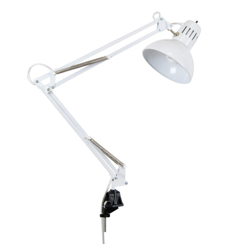 Studio Designs Swing Arm Lamp With LED Bulb - White (Special Order)