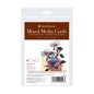 Strathmore Announcement Cards Mixed Media Pack of 6 - 3.5" x 4.7/8"