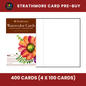 Strathmore Watercolor Cards 5" x 6 7/8" - Case of 400 Cards (Pre-Buy)