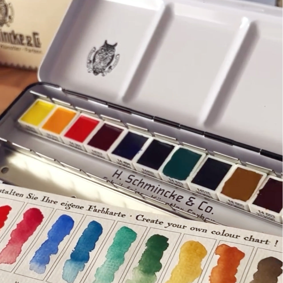 Schmincke HORADAM Watercolour Retro Set of 12