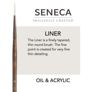 Willow Wolfe Seneca Oil & Acrylic Brushes - Liner
