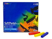 Mungyo Square Soft Pastel Set of 24 Assorted Colours