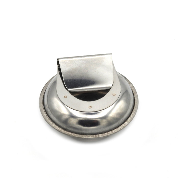 Stainless Steel Palette Cup with Screw on Lid and Clip (Single)