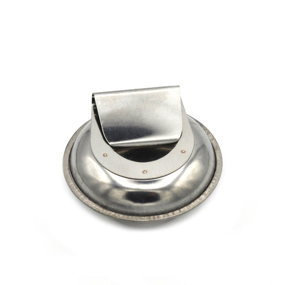 Stainless Steel Palette Cup with Screw on Lid and Clip (Single)