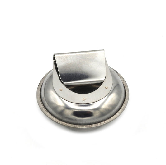 Stainless Steel Palette Cup with Screw on Lid and Clip (Single)