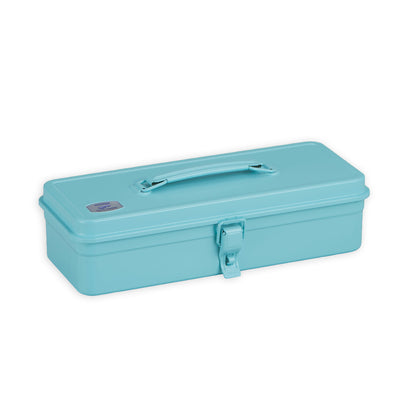 Boîte à outils Toyo Steel T-320 à dessus plat, type T - Bleu doux