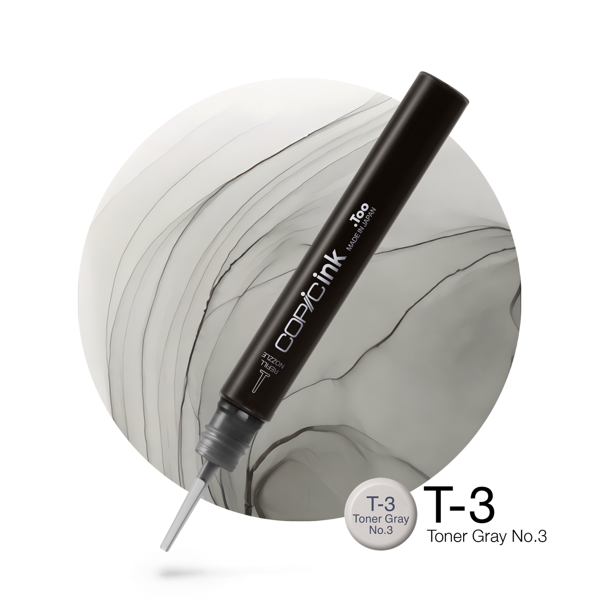 Copic Ink refill 12ml – T3 Toner Gray #3