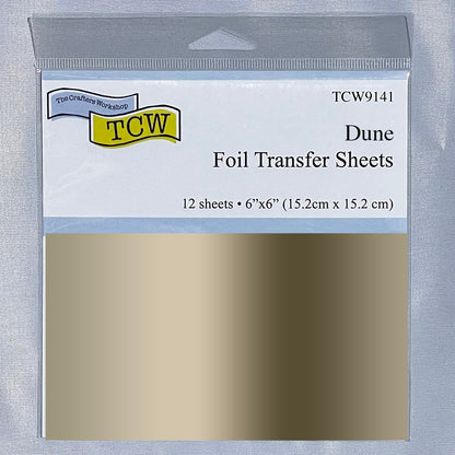 The Crafter's Workshop Foil Transfer Sheets - 6 x 6"