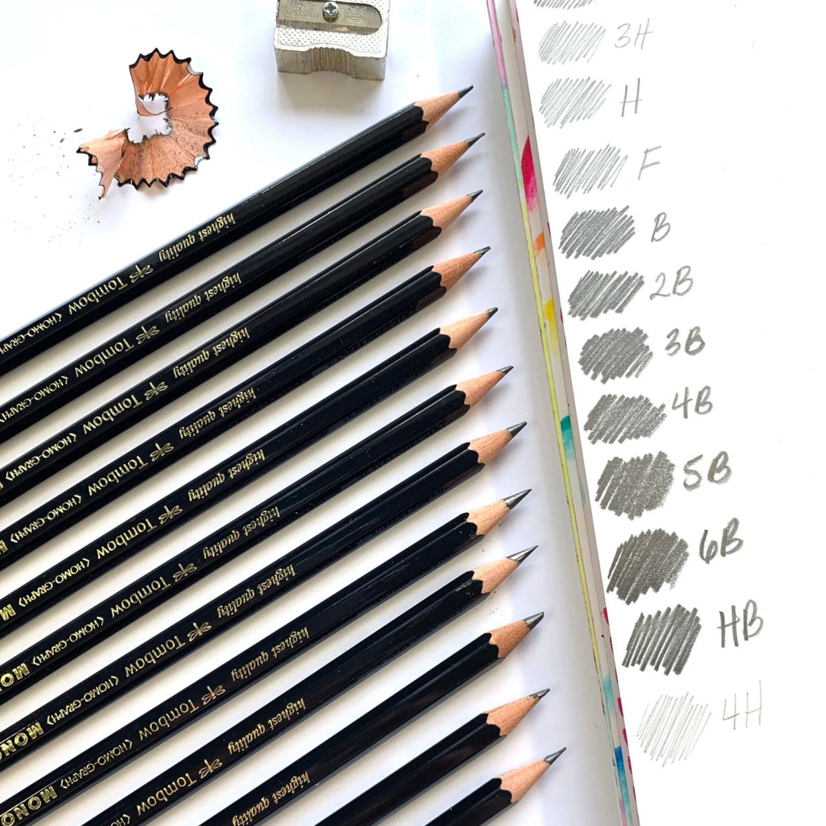 Tombow MONO Pencil Set of 12