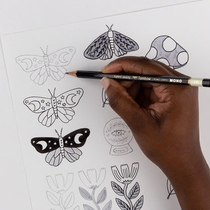 Tombow MONO Pencil Set of 12