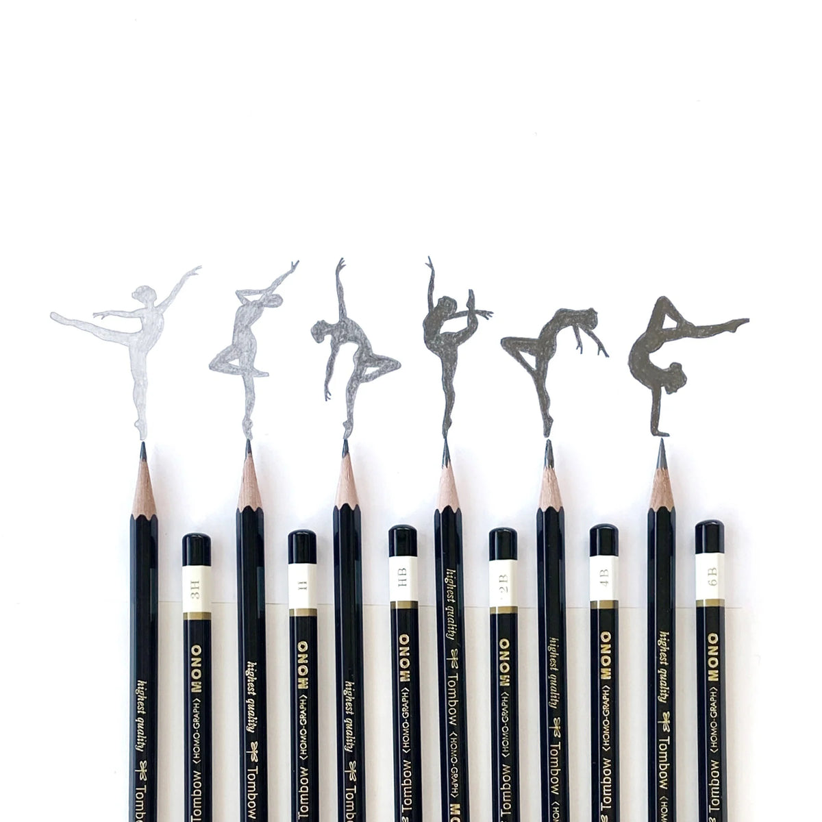 Tombow MONO Pencil Set of 12