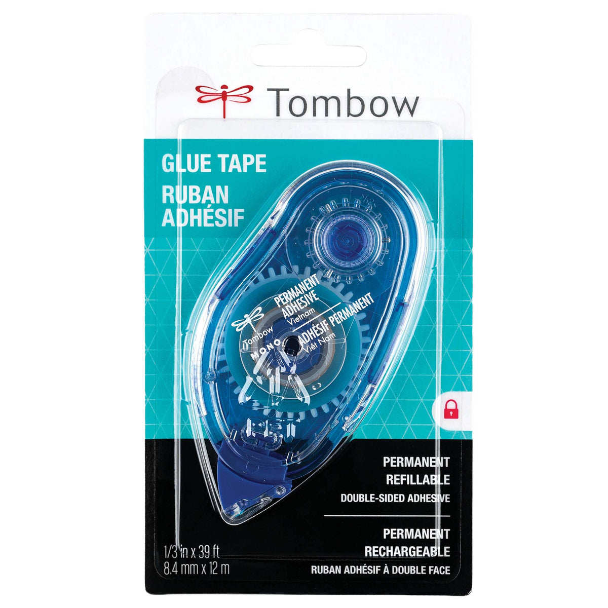 Tombow MONO Permanent Adhesive Tape Runner 1/3" x 335"