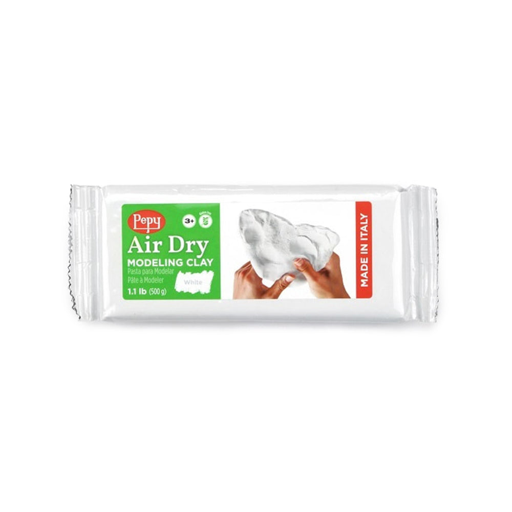 Pepy Air Dry Clay White 3 Pack 2.2 lb Bars, 6.6 lbs Total