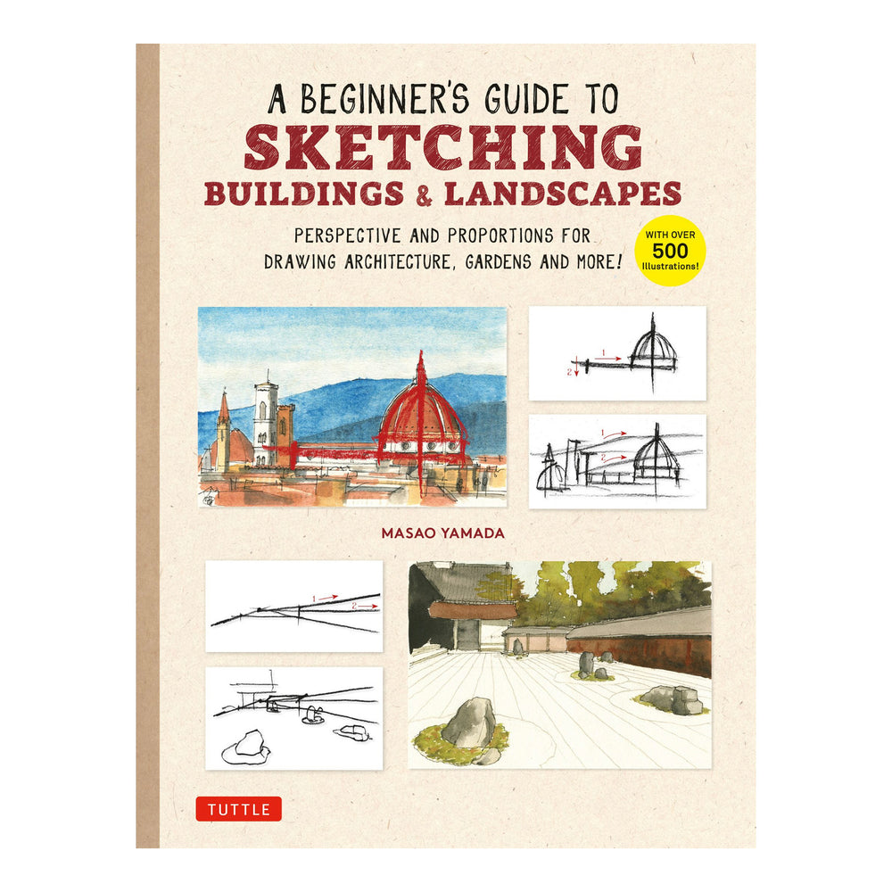 A Beginner's Guide to Sketching Buildings & Landscapes by Masao Yamada