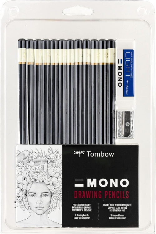 Tombow MONO Pencil Set of 12