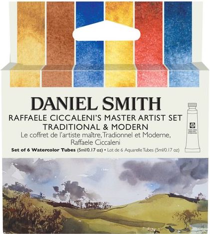 Daniel Smith Extra Fine Watercolors - Raffaele Ciccaleni's Traditional & Modern Set of 6