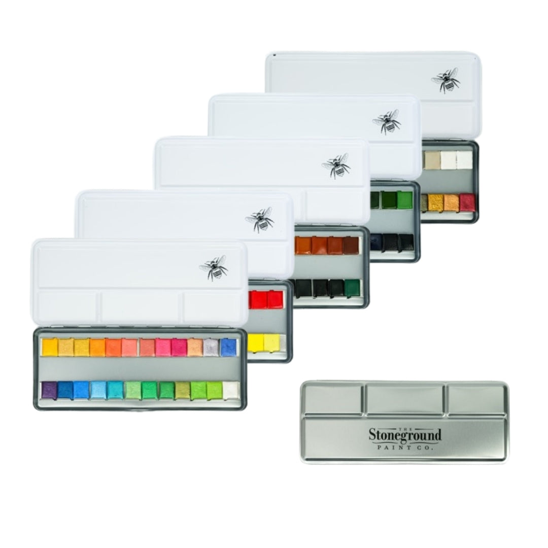 Stoneground Complete Watercolour Collection - Set of 115