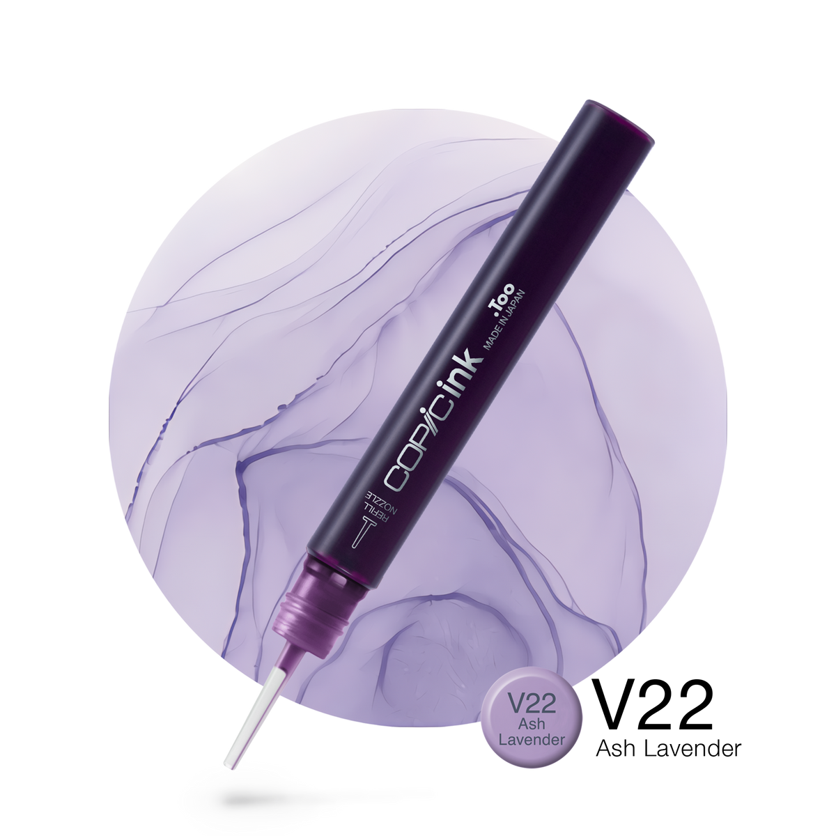 Copic Ink refill 12ml – V22 Ash Lavender