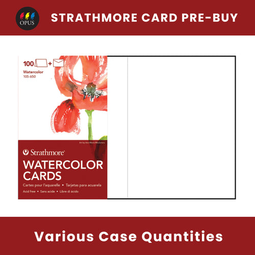 Strathmore Watercolor Cards 5" x 6 7/8" (Pre-Buy)