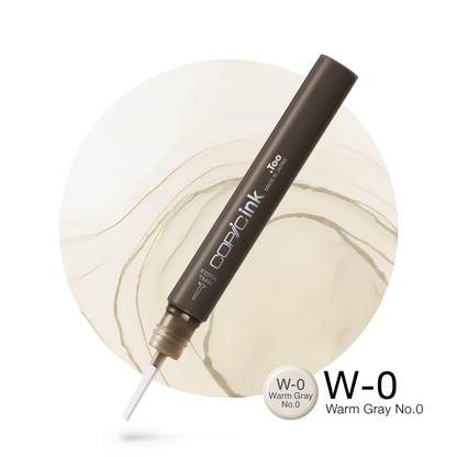 Copic Ink refill 12ml – W0 Warm Gray #0
