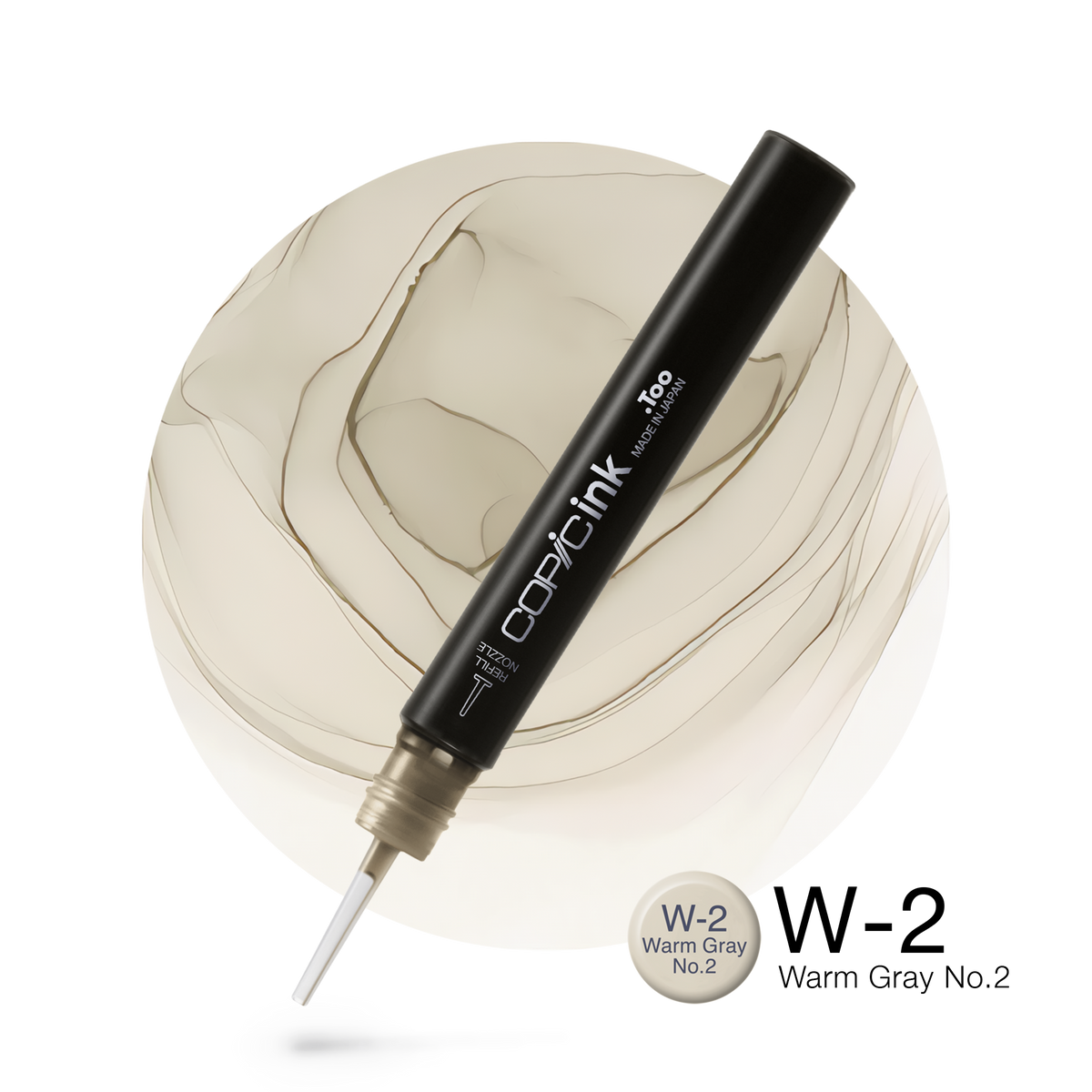 Copic Ink refill 12ml – W2 Warm Gray #2